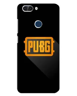 Чохол для ZTE Blade V9 з картинкою «PUBG — рамка лого»