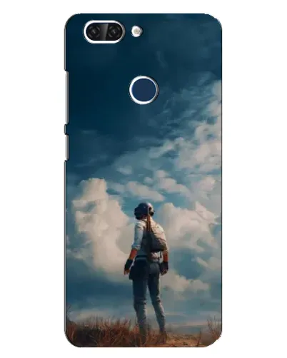 Чохол для ZTE Blade V9 з картинкою «Герой PUBG на скелі» Чохол для ZTE Blade V9 з картинкою «Герой PUBG на скелі»