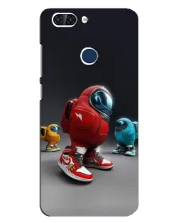 Чохол для ZTE Blade V9 з картинкою «Among Us — 3D стиль»