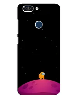 Чохол для ZTE Blade V9 з картинкою «Самотній герой на планеті»
