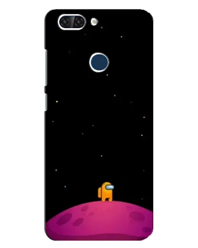 Чохол для ZTE Blade V9 з картинкою «Самотній герой на планеті»