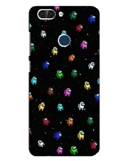 Чохол для ZTE Blade V9 з картинкою «Екіпаж Among Us»