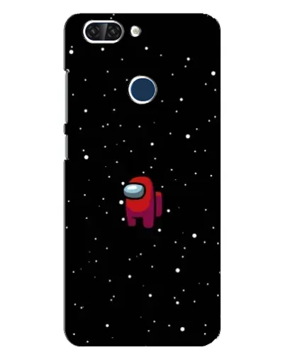 Чохол для ZTE Blade V9 з картинкою «Червоний Among Us»