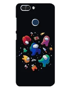 Чохол для ZTE Blade V9 з картинкою «Among Us космос»