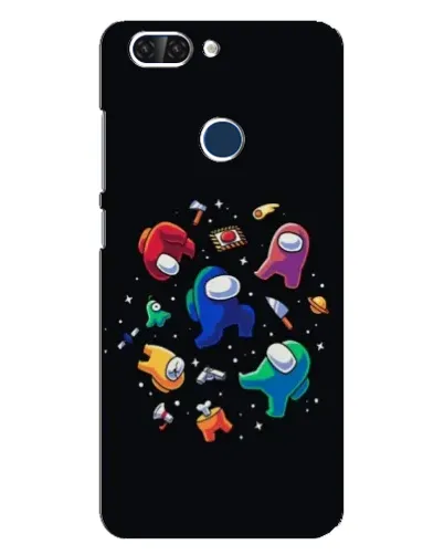 Чохол для ZTE Blade V9 з картинкою «Among Us космос»