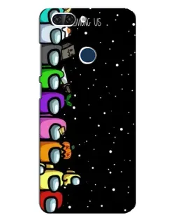 Чохол для ZTE Blade V9 з картинкою «Команда Among Us»