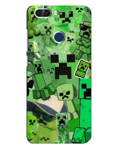 Чохол для ZTE Blade V9 з картинкою «Кріпери Minecraft» Чохол для ZTE Blade V9 з картинкою «Кріпери Minecraft»