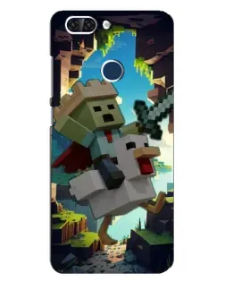 Чохол для ZTE Blade V9 з картинкою «Стів та гусь»