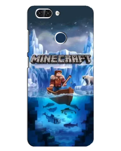 Чохол для ZTE Blade V9 з картинкою «Minecraft льодянийсвіт» Чохол для ZTE Blade V9 з картинкою «Minecraft льодянийсвіт»