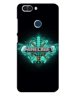 Чохол для ZTE Blade V9 з картинкою «Minecraft Diamond лого»