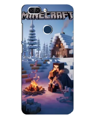 Чохол для ZTE Blade V9 з картинкою «Зимовий Minecraft» Чохол для ZTE Blade V9 з картинкою «Зимовий Minecraft»
