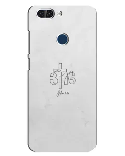 Чехол для ZTE Blade V9 с картинкой «Иоанна 3:16 Крест» Чехол для ZTE Blade V9 с картинкой «Иоанна 3:16 Крест»