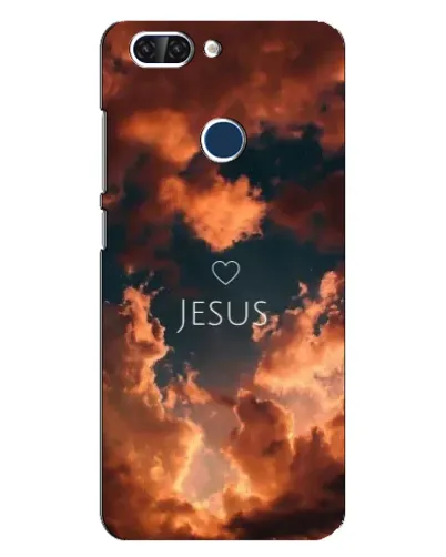 Чехол для ZTE Blade V9 с картинкой «Сияние Имени Jesus»