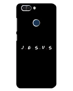 Чехол для ZTE Blade V9 с картинкой «Точки веры J.E.S.U.S.»