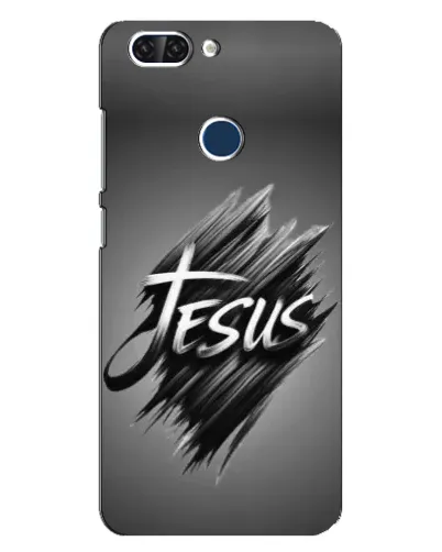 Чехол для ZTE Blade V9 с картинкой «Надпись Jesus Graffiti»