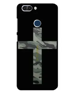 Чехол для ZTE Blade V9 с картинкой «Милитари Крест»