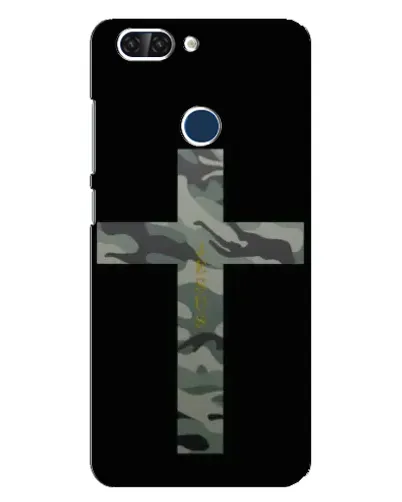Чехол для ZTE Blade V9 с картинкой «Милитари Крест»