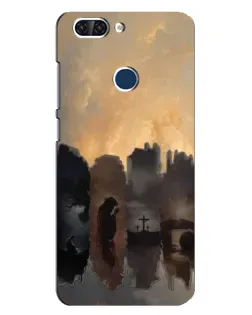 Чехол для ZTE Blade V9 с картинкой «Дорога к вере»