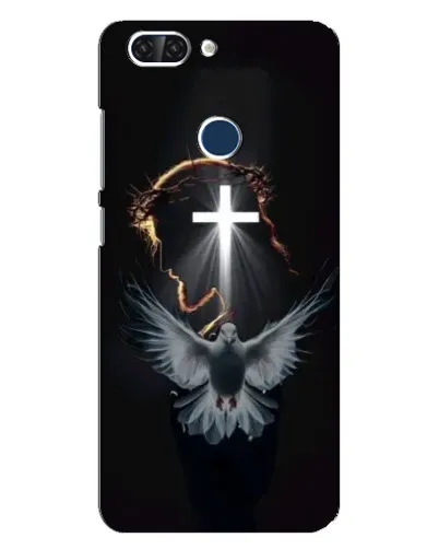 Чехол для ZTE Blade V9 с картинкой «Голубь и Свет»