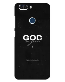 Чехол для ZTE Blade V9 с картинкой «GOD — Бог над всем»