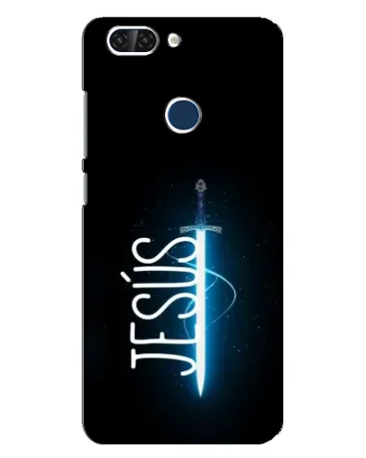 Чехол для ZTE Blade V9 с картинкой «Меч Духа Jesus»