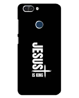Чехол для ZTE Blade V9 с картинкой «Вертикаль веры Jesus»