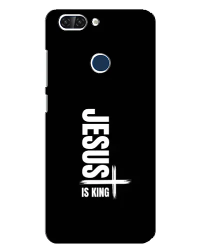 Чехол для ZTE Blade V9 с картинкой «Вертикаль веры Jesus»