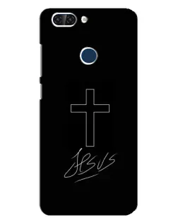 Чохол для ZTE Blade V9 з картинкою «Графічний хрест Jesus» Чохол для ZTE Blade V9 з картинкою «Графічний хрест Jesus»