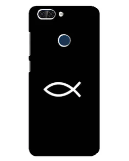 Чохол для ZTE Blade V9 з картинкою «Символ риби Jesus» Чохол для ZTE Blade V9 з картинкою «Символ риби Jesus»