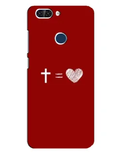 Чохол для ZTE Blade V9 з картинкою «Рівняння любові» Чохол для ZTE Blade V9 з картинкою «Рівняння любові»