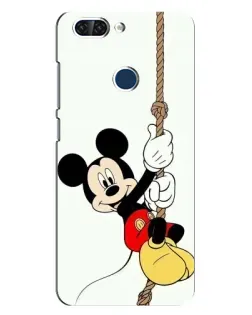 Чехол для ZTE Blade V9 с картинкой «Mickey на канате»