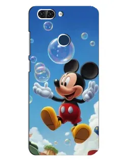 Чохол для ZTE Blade V9 з картинкою «Mickey та мильні бульбашки»