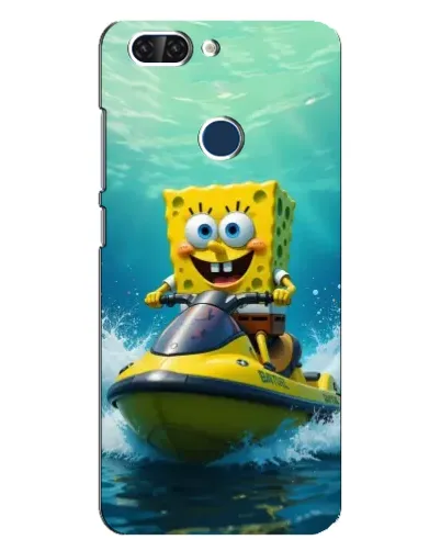 Чехол для ZTE Blade V9 с картинкой «Спанч Боб на гидроцикле» Чехол для ZTE Blade V9 с картинкой «Спанч Боб на гидроцикле»