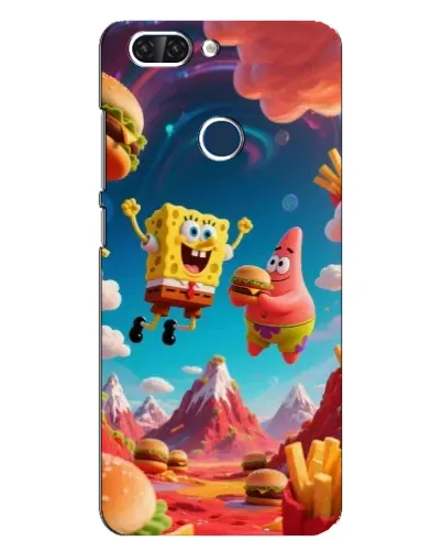 Чехол для ZTE Blade V9 с картинкой «Космический фастфуд» Чехол для ZTE Blade V9 с картинкой «Космический фастфуд»