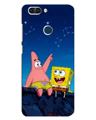 Чехол для ZTE Blade V9 с картинкой «Губка Боб и Патрик ночью» Чехол для ZTE Blade V9 с картинкой «Губка Боб и Патрик ночью»