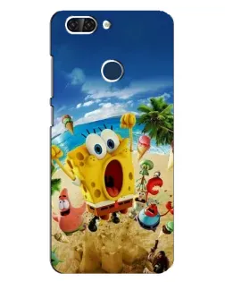 Чехол для ZTE Blade V9 с картинкой «Развлечения на пляже»