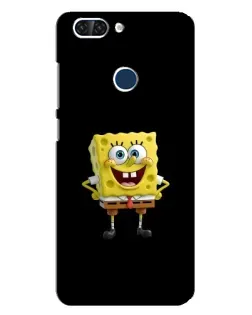 Чехол для ZTE Blade V9 с картинкой «Классический Губка Боб»