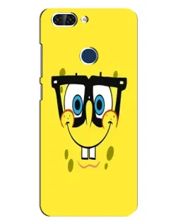 Чохол для ZTE Blade V9 з картинкою «Мінімалістичний Спанч Боб»