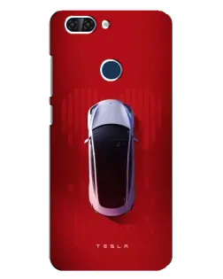 Чохол для ZTE Blade V9 з картинкою «Tesla Top View»