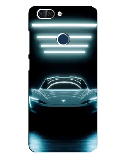 Чохол для ZTE Blade V9 з картинкою «Tesla в неоні» Чохол для ZTE Blade V9 з картинкою «Tesla в неоні»