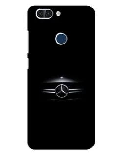 Чохол для ZTE Blade V9 з картинкою «Mercedes — абстрактні лінії»