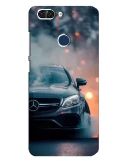Чохол для ZTE Blade V9 з картинкою «Mercedes — нічне місто»