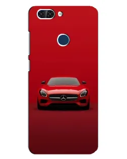 Чохол для ZTE Blade V9 з картинкою «Червоний Mercedes AMG»