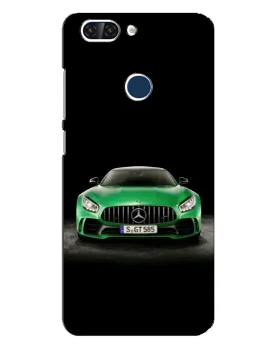 Чохол для ZTE Blade V9 з картинкою «Mercedes — неоновий лого» Чохол для ZTE Blade V9 з картинкою «Mercedes — неоновий лого»