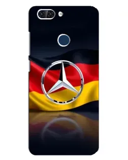 Чохол для ZTE Blade V9 з картинкою «Mercedes — прапор Німеччини»