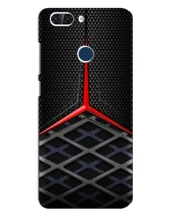 Чохол для ZTE Blade V9 з картинкою «Mercedes Carbon Grid»