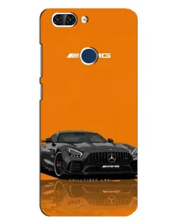 Чохол для ZTE Blade V9 з картинкою «Помаранчевий Mercedes AMG»