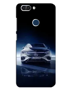 Чохол для ZTE Blade V9 з картинкою «Нічний Mercedes EQ»