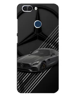 Чохол для ZTE Blade V9 з картинкою «Mercedes AMG — графіка»