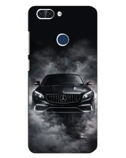 Чохол для ZTE Blade V9 з картинкою «Mercedes у диму»
